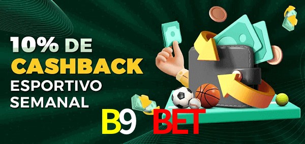10% de bônus de cashback na B9 Bet